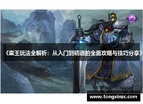 《蛮王玩法全解析：从入门到精通的全面攻略与技巧分享》