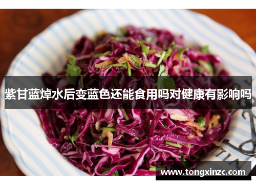 紫甘蓝焯水后变蓝色还能食用吗对健康有影响吗